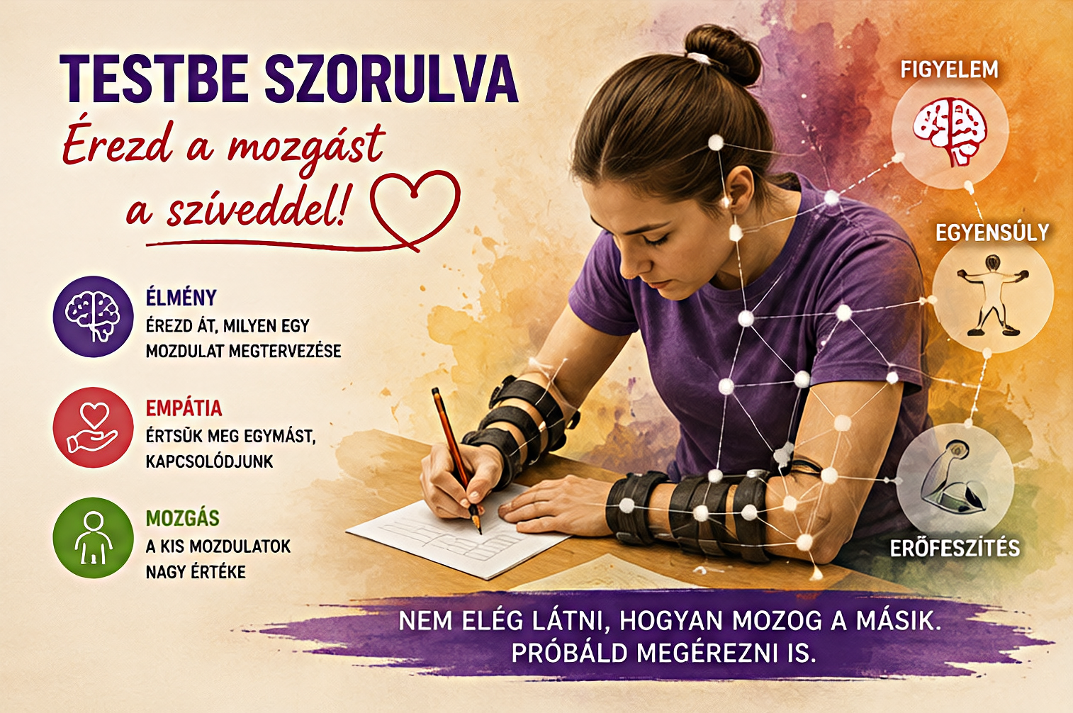 Testbe szorulva – Érezd a mozgást a szíveddel!