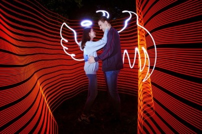 Fényfestés(-firkálás) a Light Scribblers csapattal