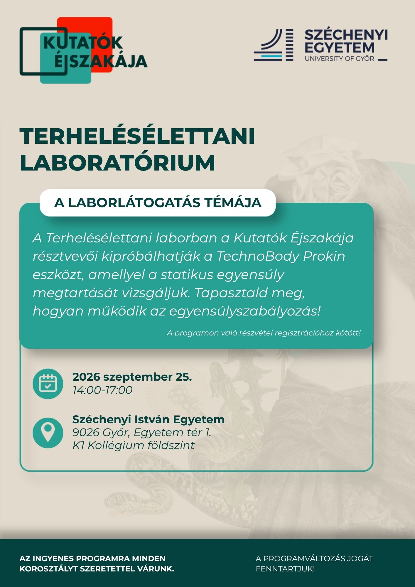 Terhelésélettani laboratórium