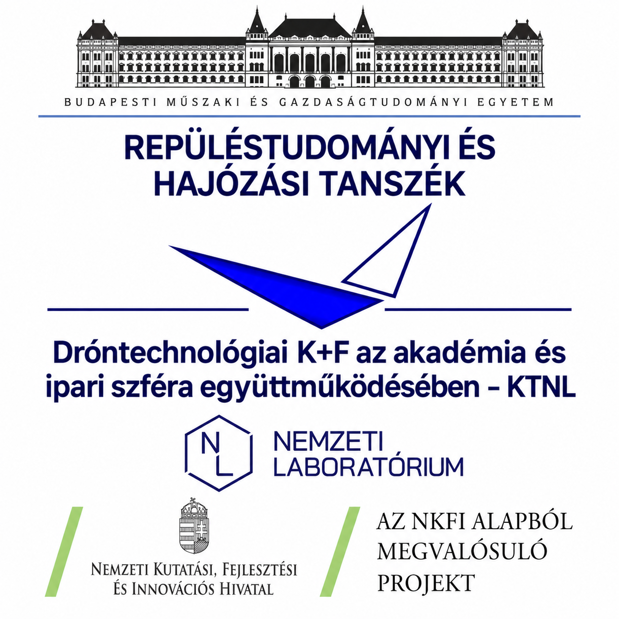 Dróntechnológiai K+F az akadémia és ipari szféra együttműködésében – KTNL