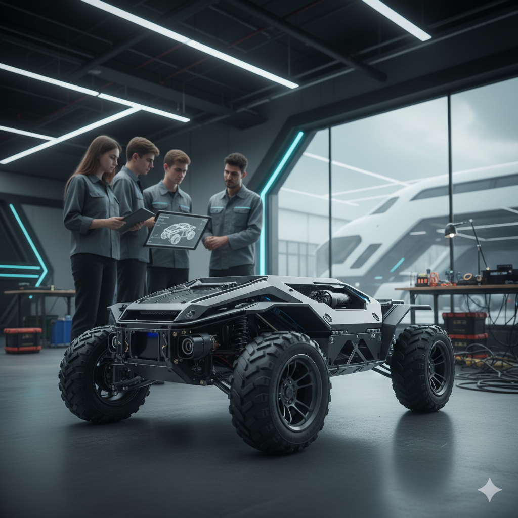 Duális hallgatói projekt  bemutató - Off-Road jármű projekt