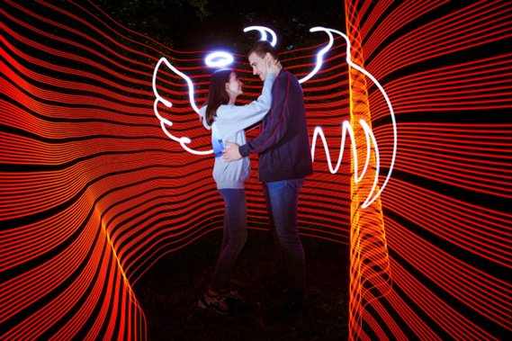 Fényfestés(-firkálás) a Light Scribblers csapattal