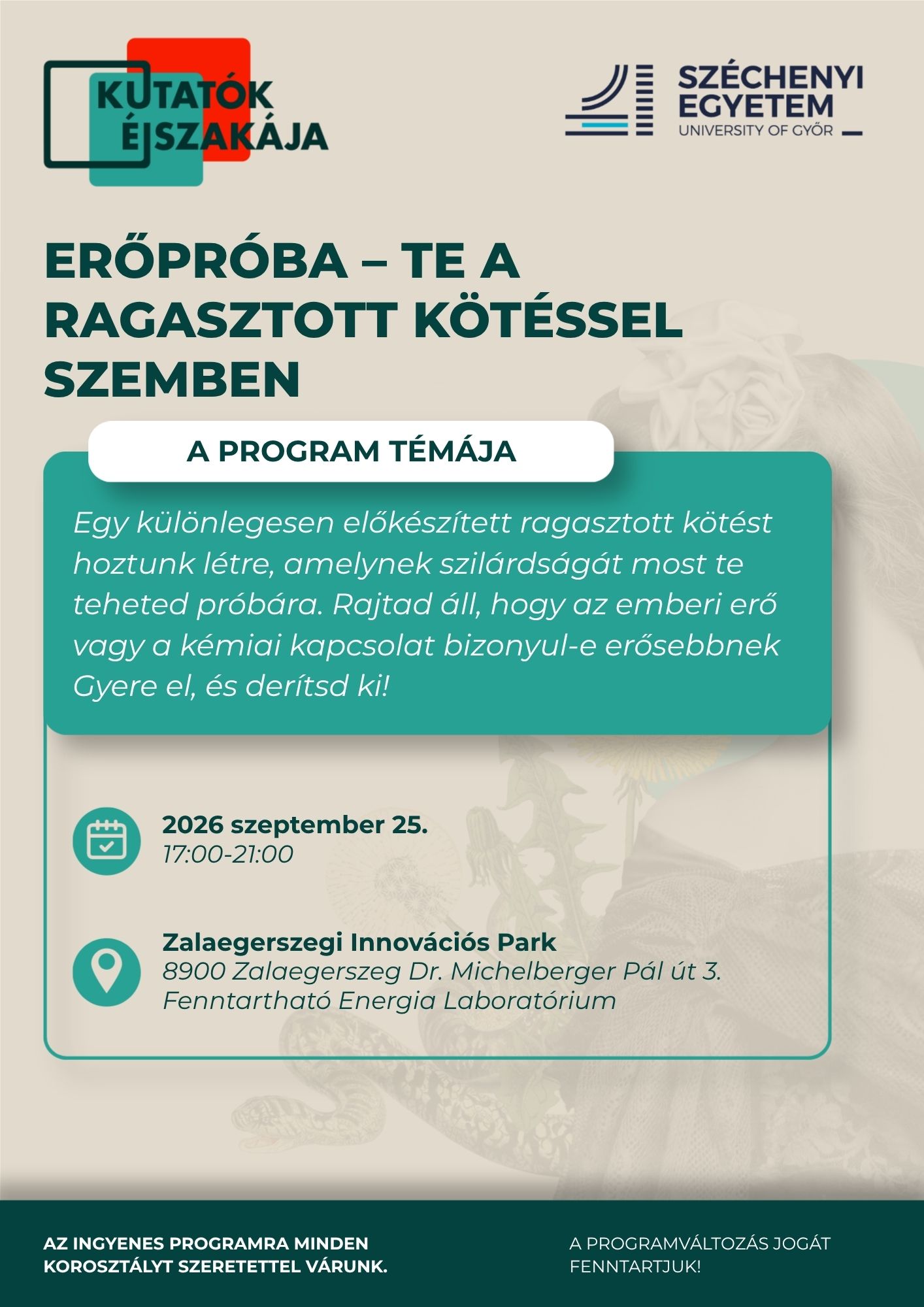 Erőpróba – Te a ragasztott kötéssel szemben