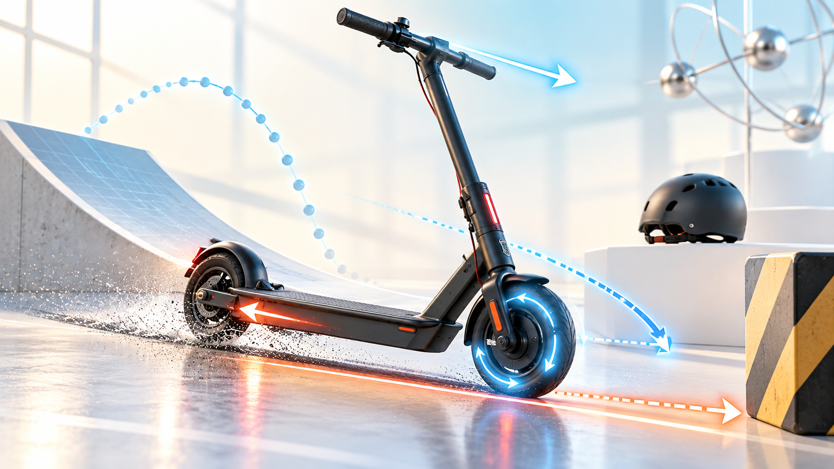 E-roller: amikor a fizika veszélyessé válik - Sebesség, ütközés és biztonság a fizika szemével