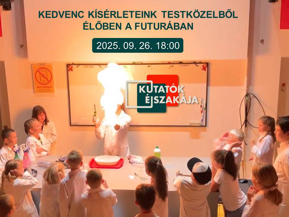 Kedvenc kísérleteink testközelből - élőben a Futurában