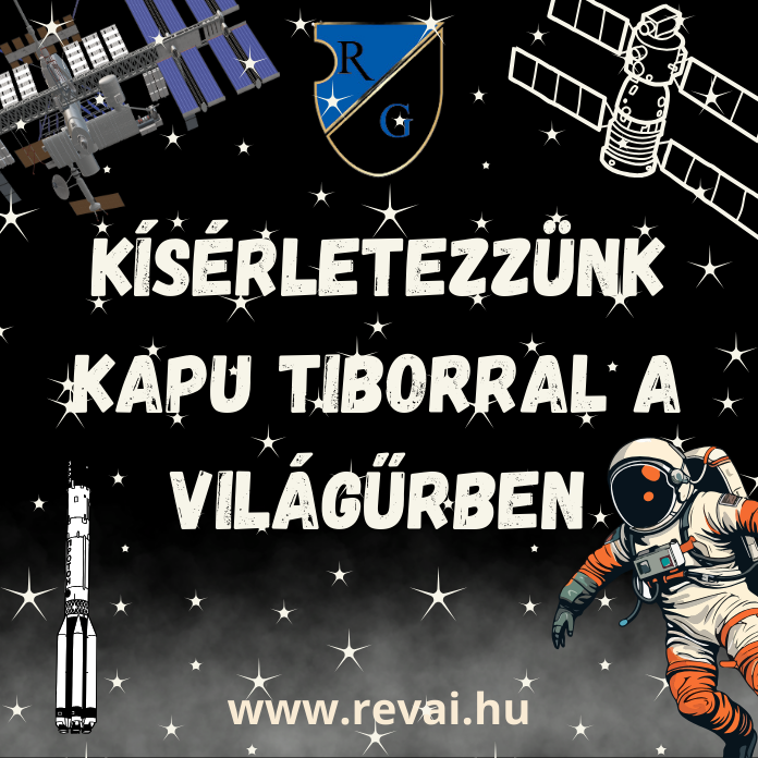 Kísérletezzünk Kapu Tiborral a világűrben