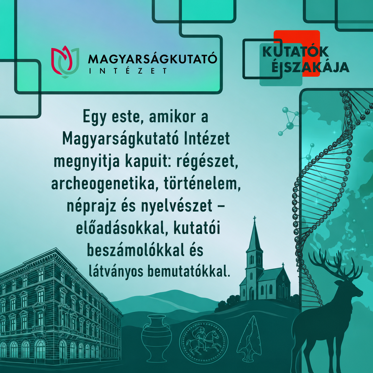 Kutatók Éjszakája a Magyarságkutató Intézetben (szeptember 25.)