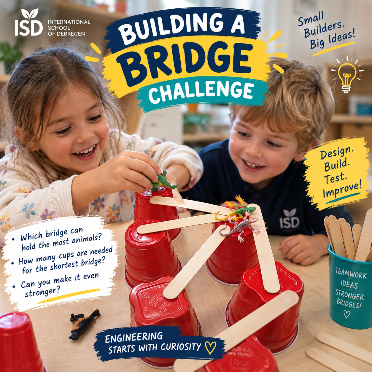 Építs hidat az állatoknak! 🌉🐾 / Building a Bridge Challenge