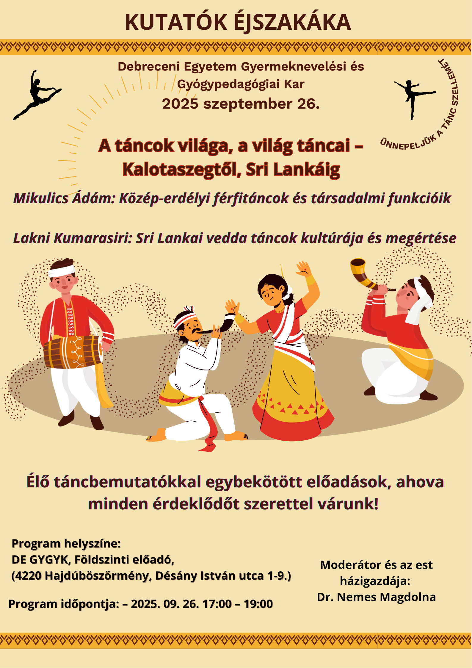 A táncok világa, a világ táncai – Kalotaszegtől, Sri Lankán át a Fülöp-szigetekig