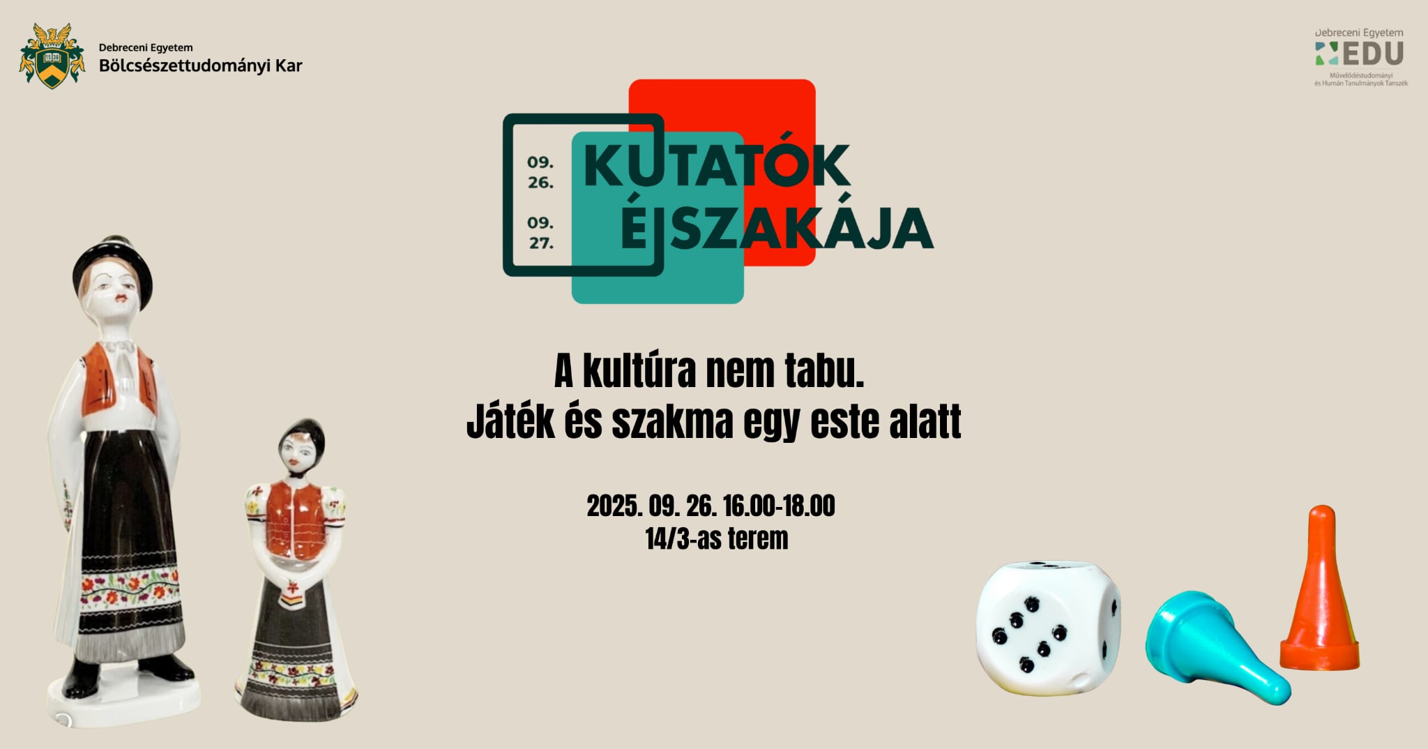 A kultúra nem tabu. Játék és szakma egy este alatt.