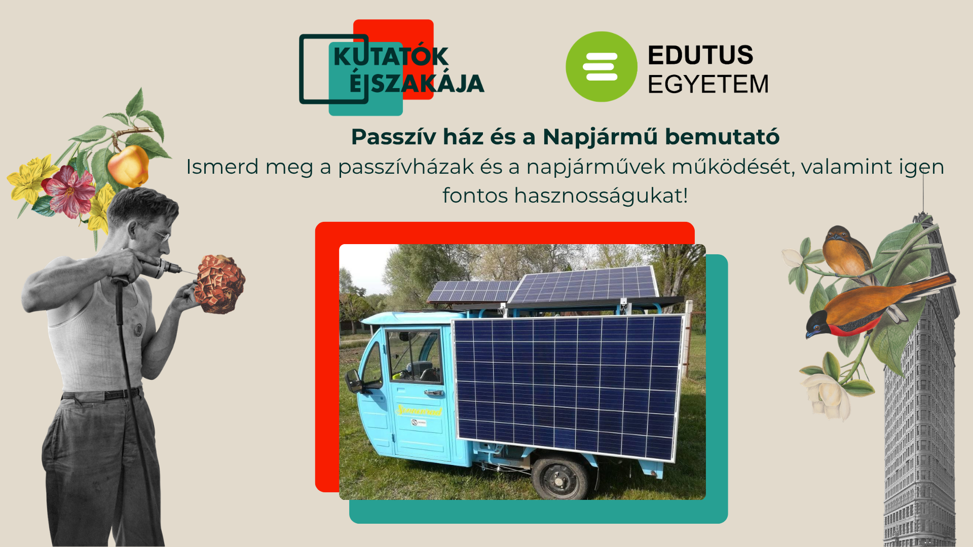 Passzív ház és a Napjármű bemutató