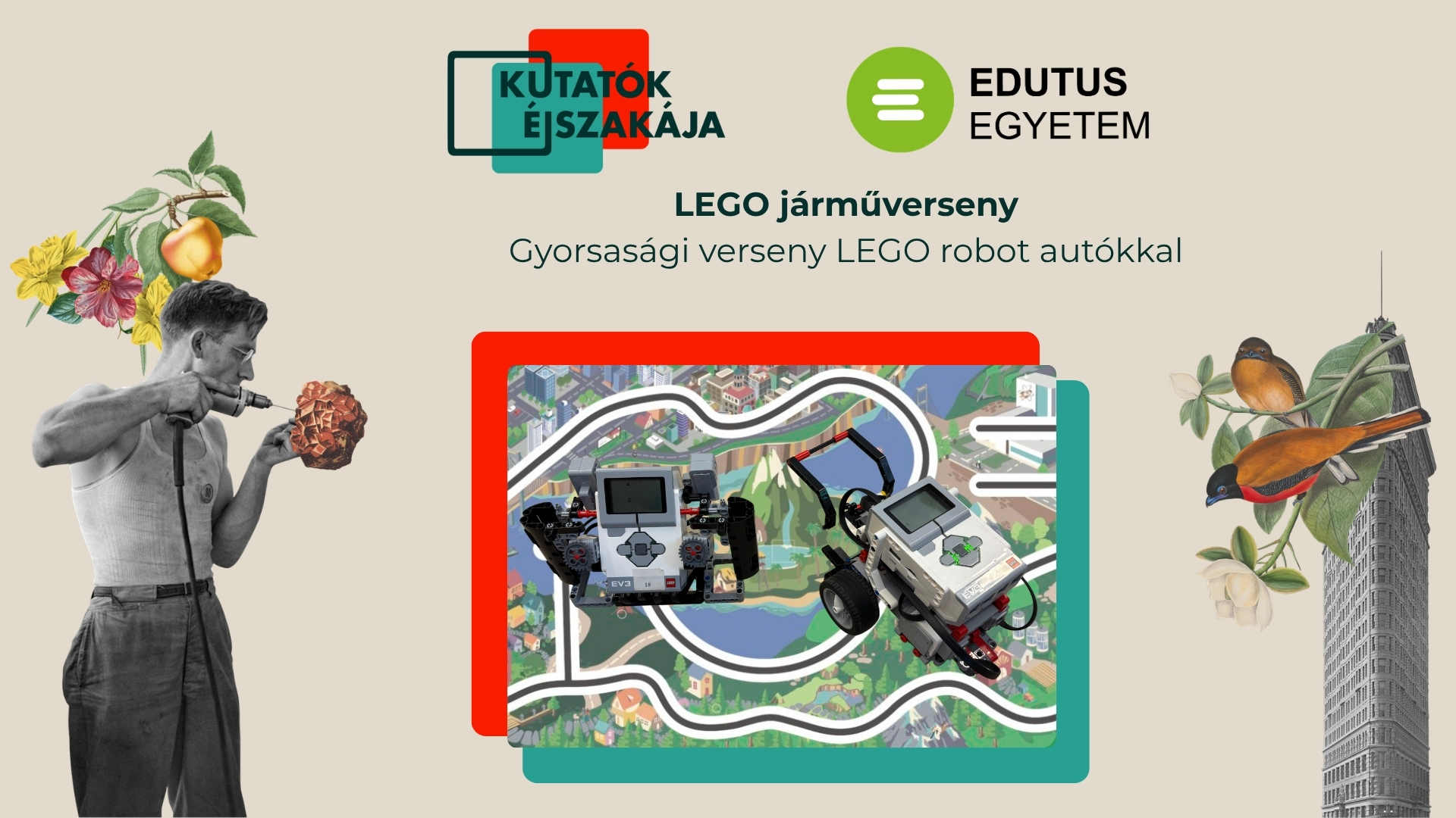 LEGO járműverseny