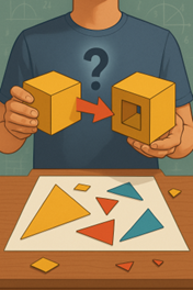 Geometriai talányok 3D nyomtatással életre keltve