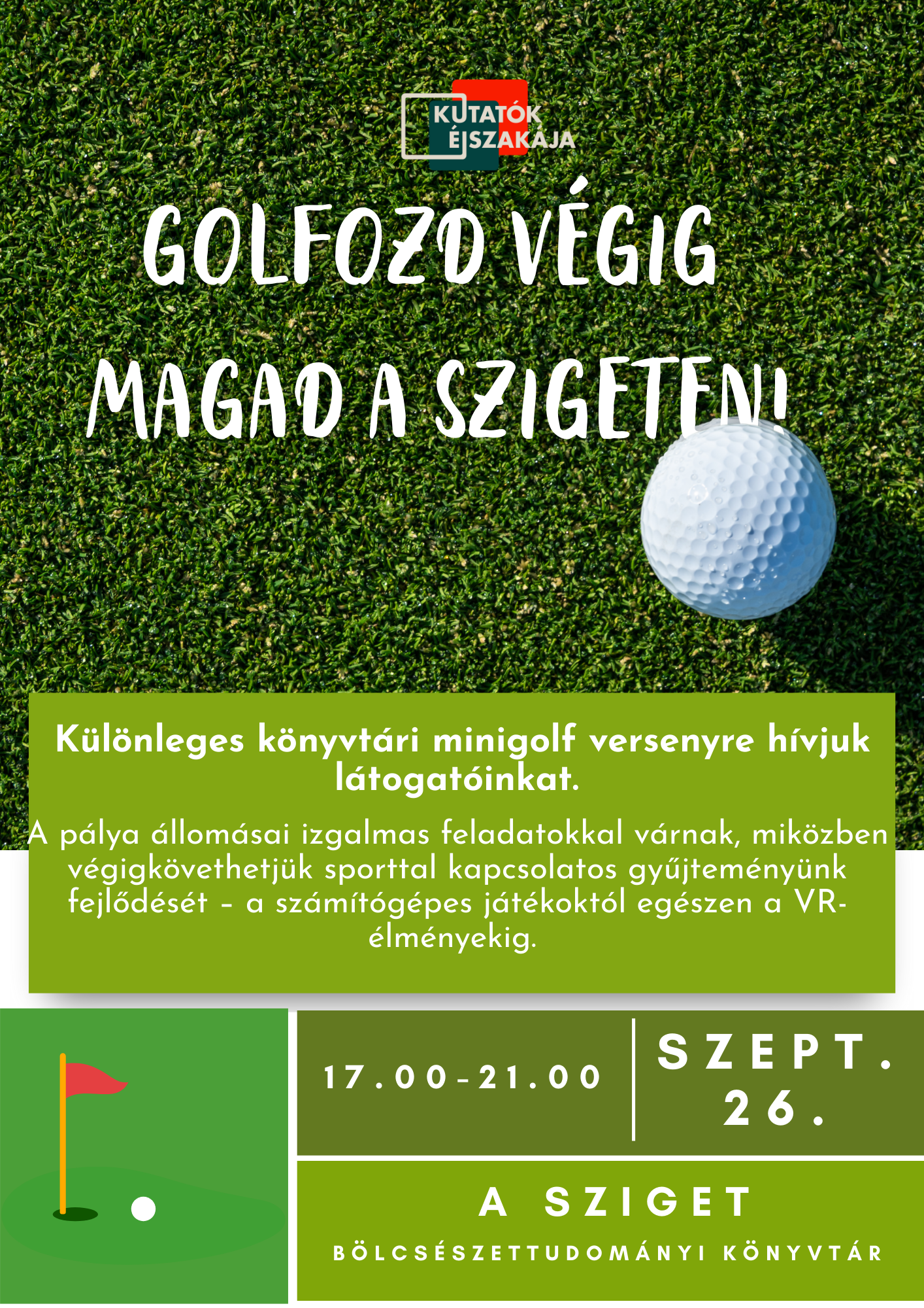 Golfozd magad végig A Szigeten!