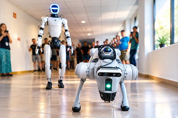 Ismerd meg a GDE két robotját és legyen tánc!