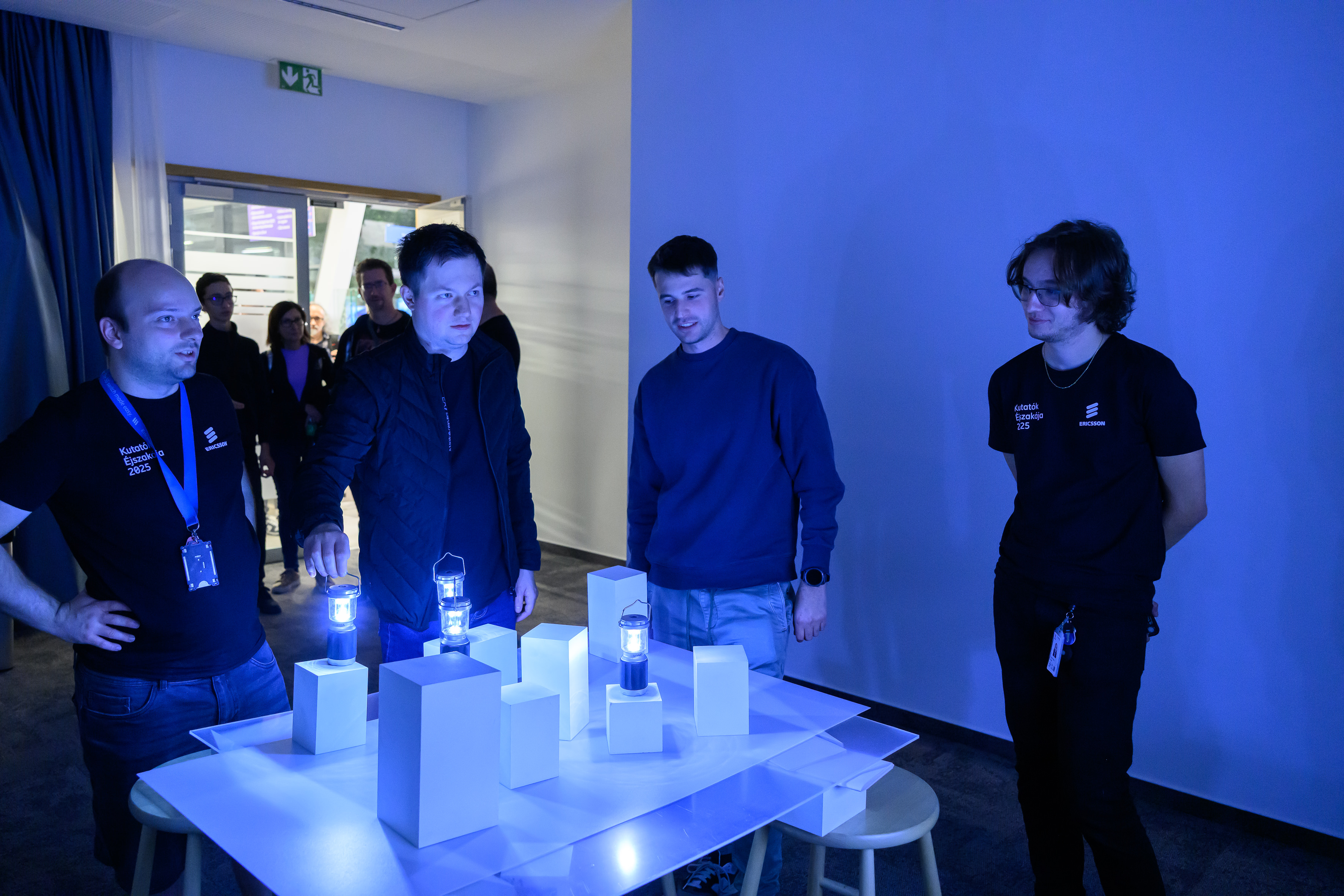 Ericsson technológiai bemutatók – Fényfedés