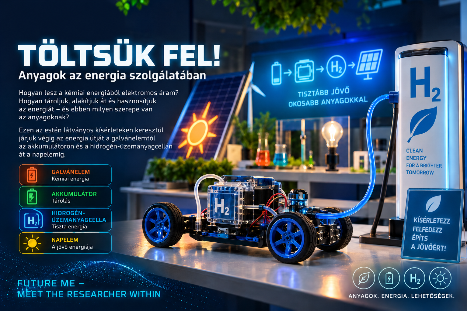 Töltsük fel! - Anyagok az energia szolgálatában