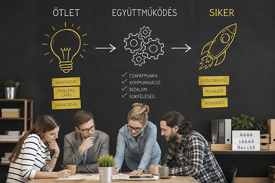 MIÉRT NEM ELÉG EGY JÓ ÖTLET? - Kreativitás, emberi tényezők és innováció a vállalkozásfejlesztésben
