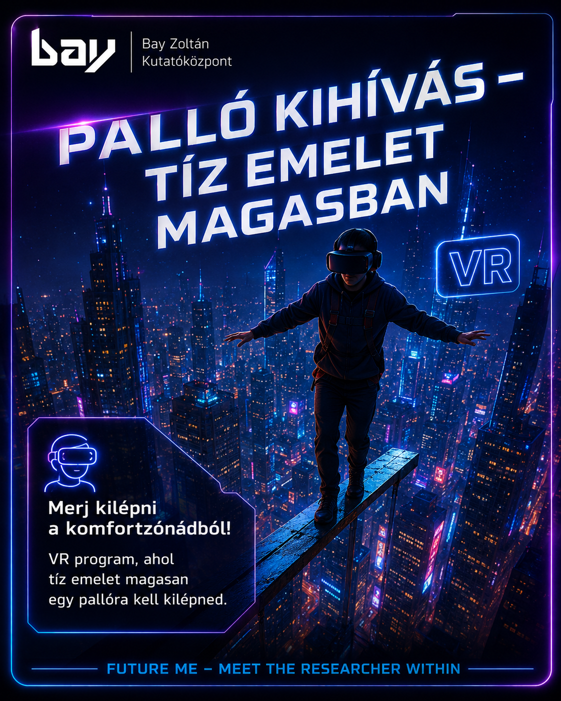Palló kihívás - választható VR program
