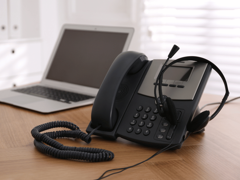 VOIP telefonos bemutató
