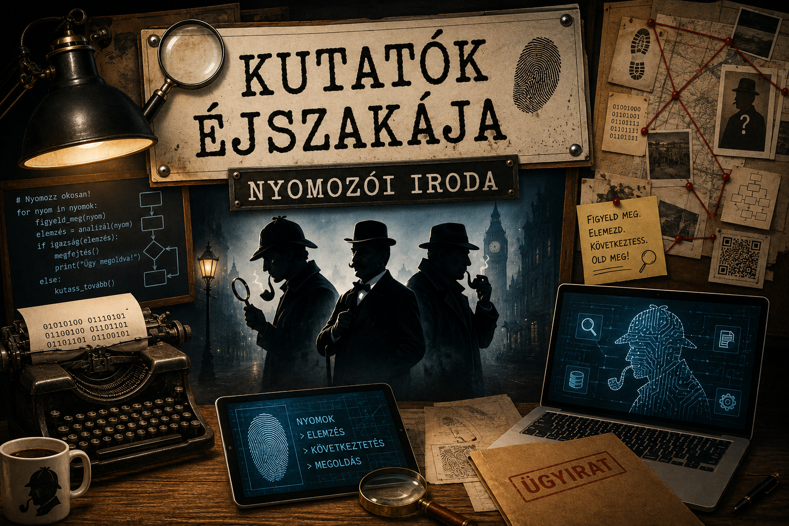 Nyomozótúra informatikai eszközök segítségével - kezdőknek