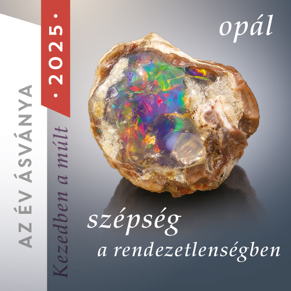 Interaktív ismerkedés a 2025-ös év ásványával, az opállal és az év ásványkincsével, a lítiummal