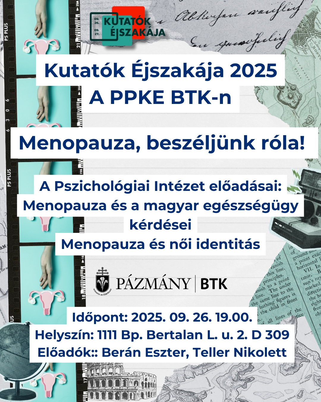 Menopauza, beszéljünk róla!