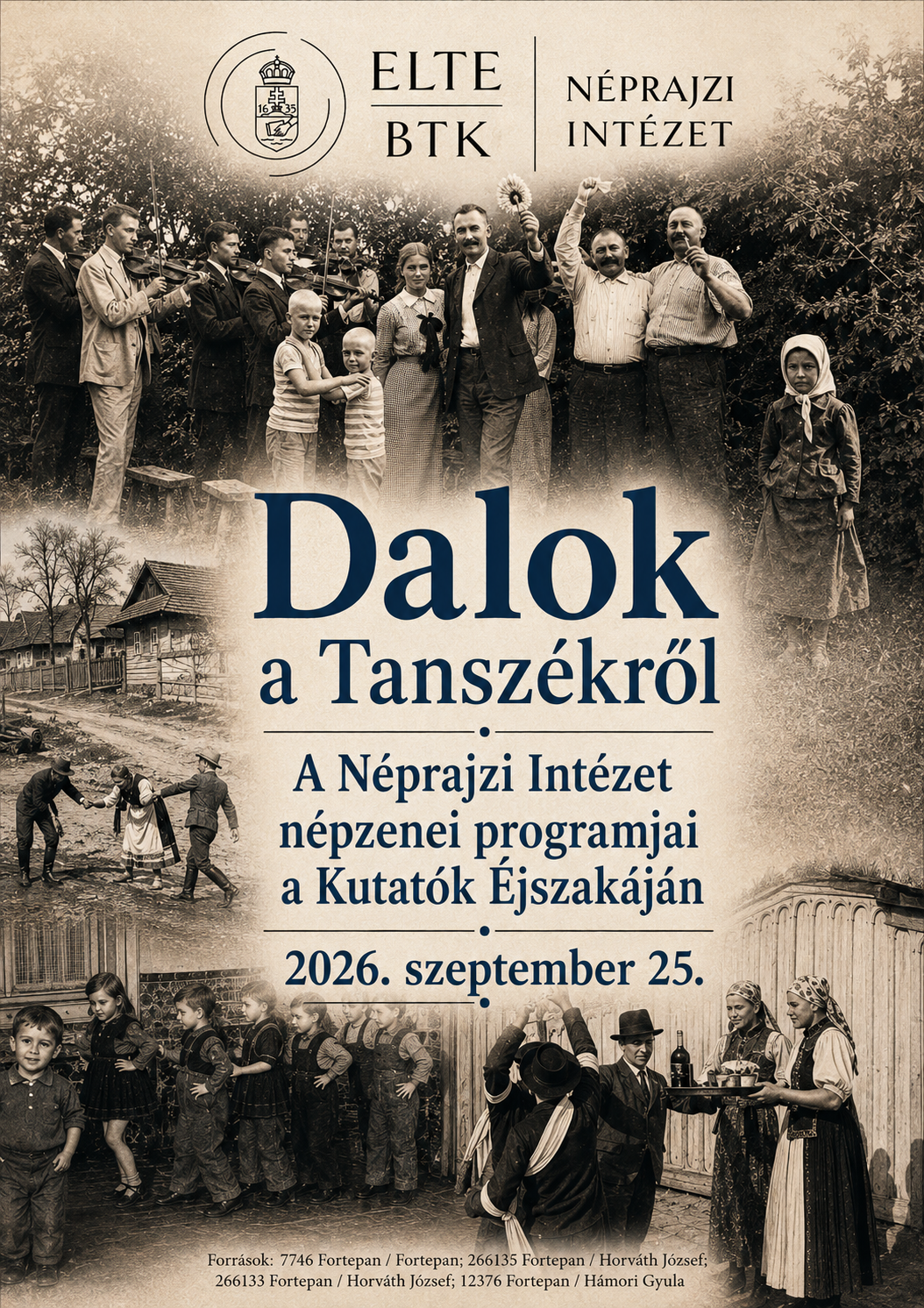 Dalok a Tanszékről – a Néprajzi Intézet népzenei programjai a Kutatók Éjszakáján