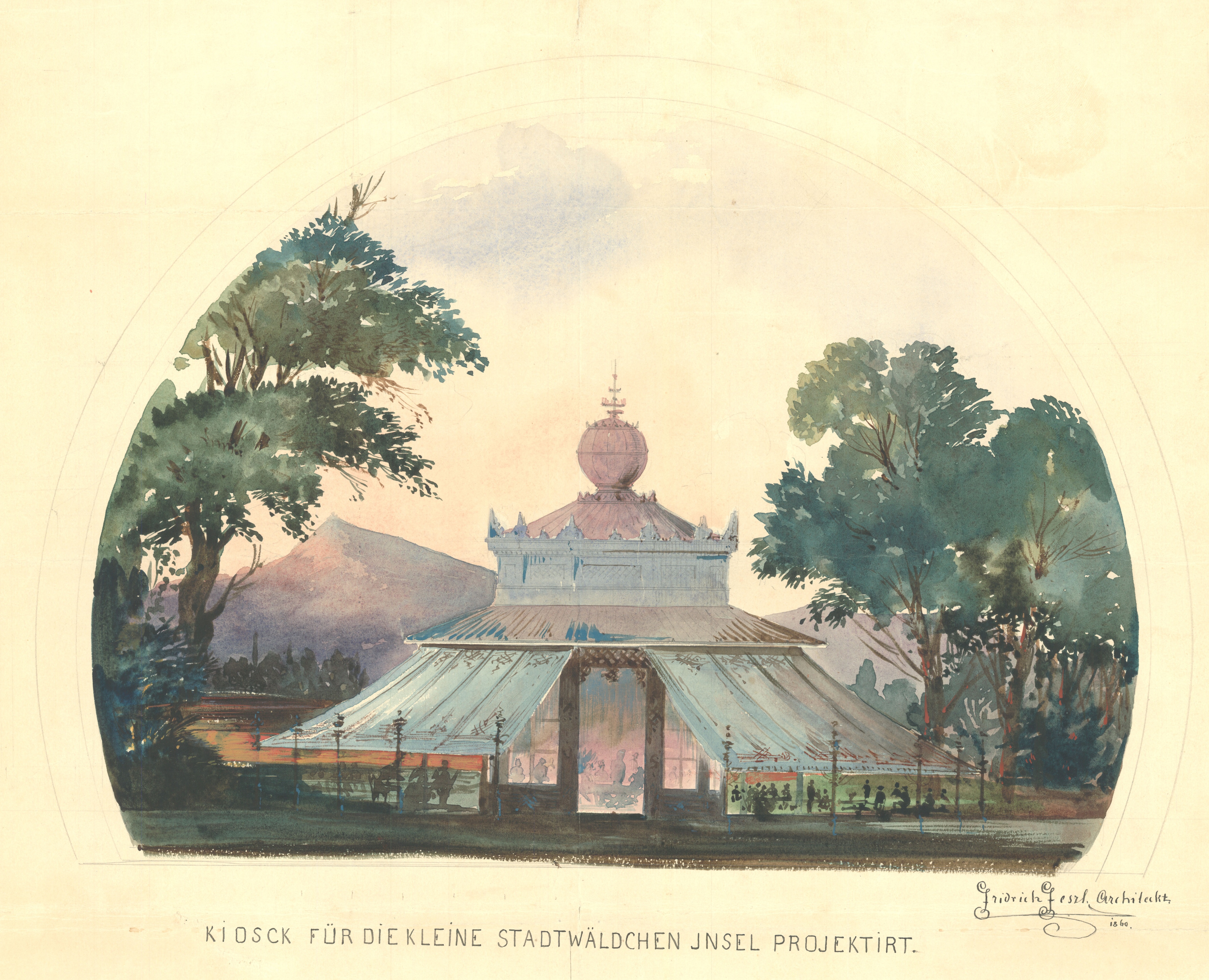 Serháztól a Feszl-pavilonig - tervek és embermesék