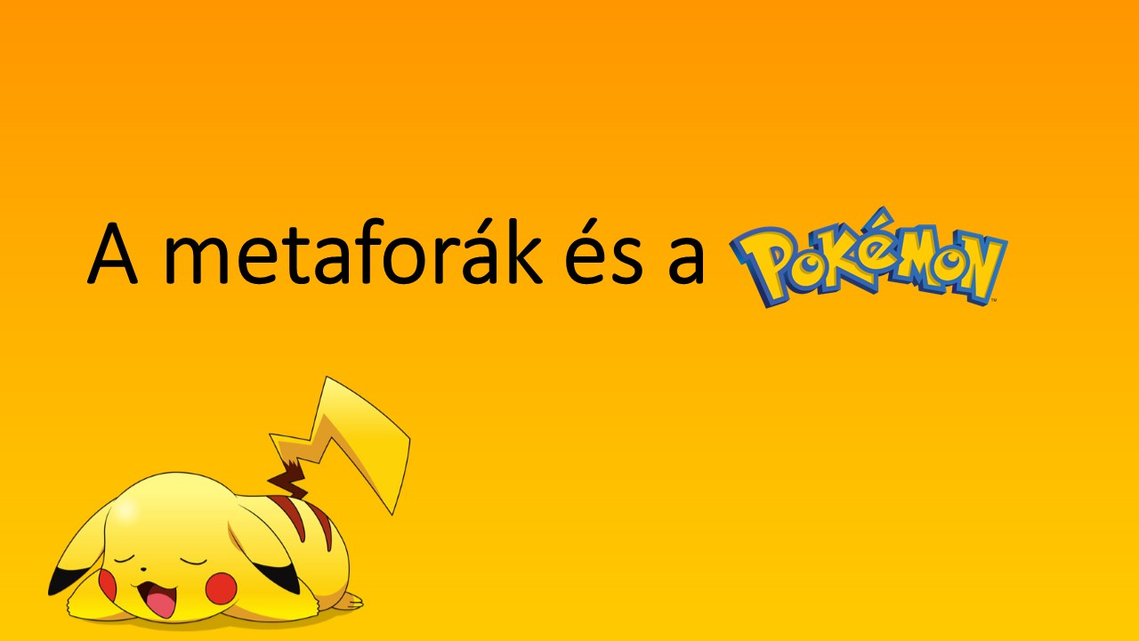 Pokémonok és metaforák