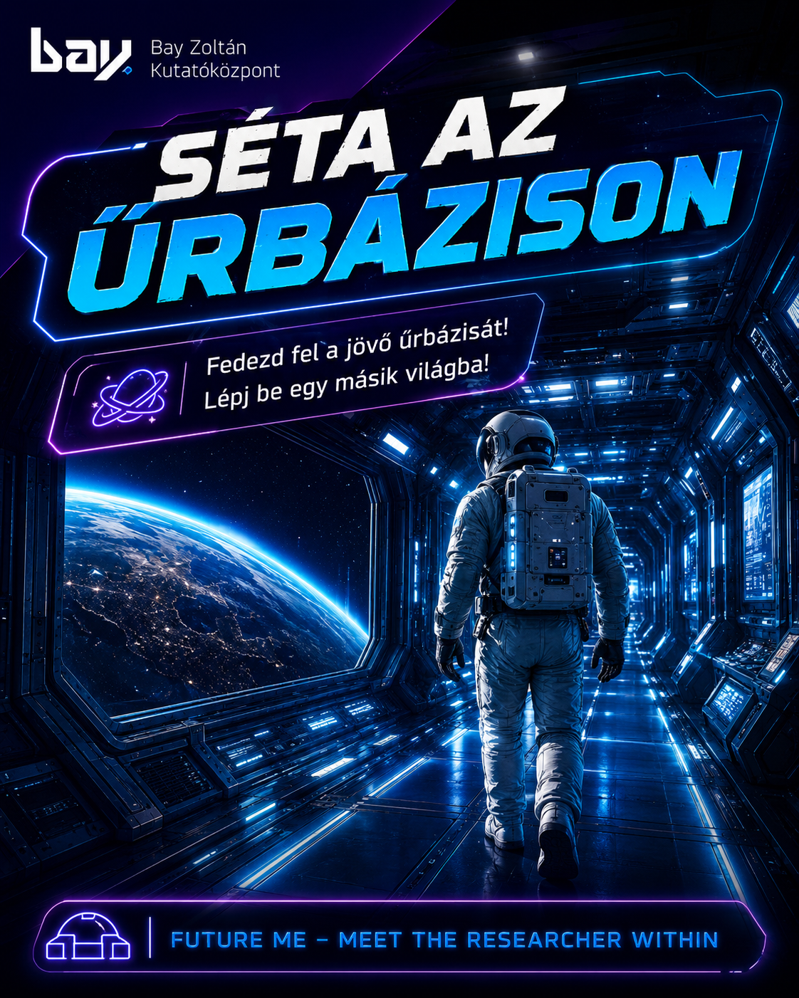 Virtuális séta az űrbázison - VR program