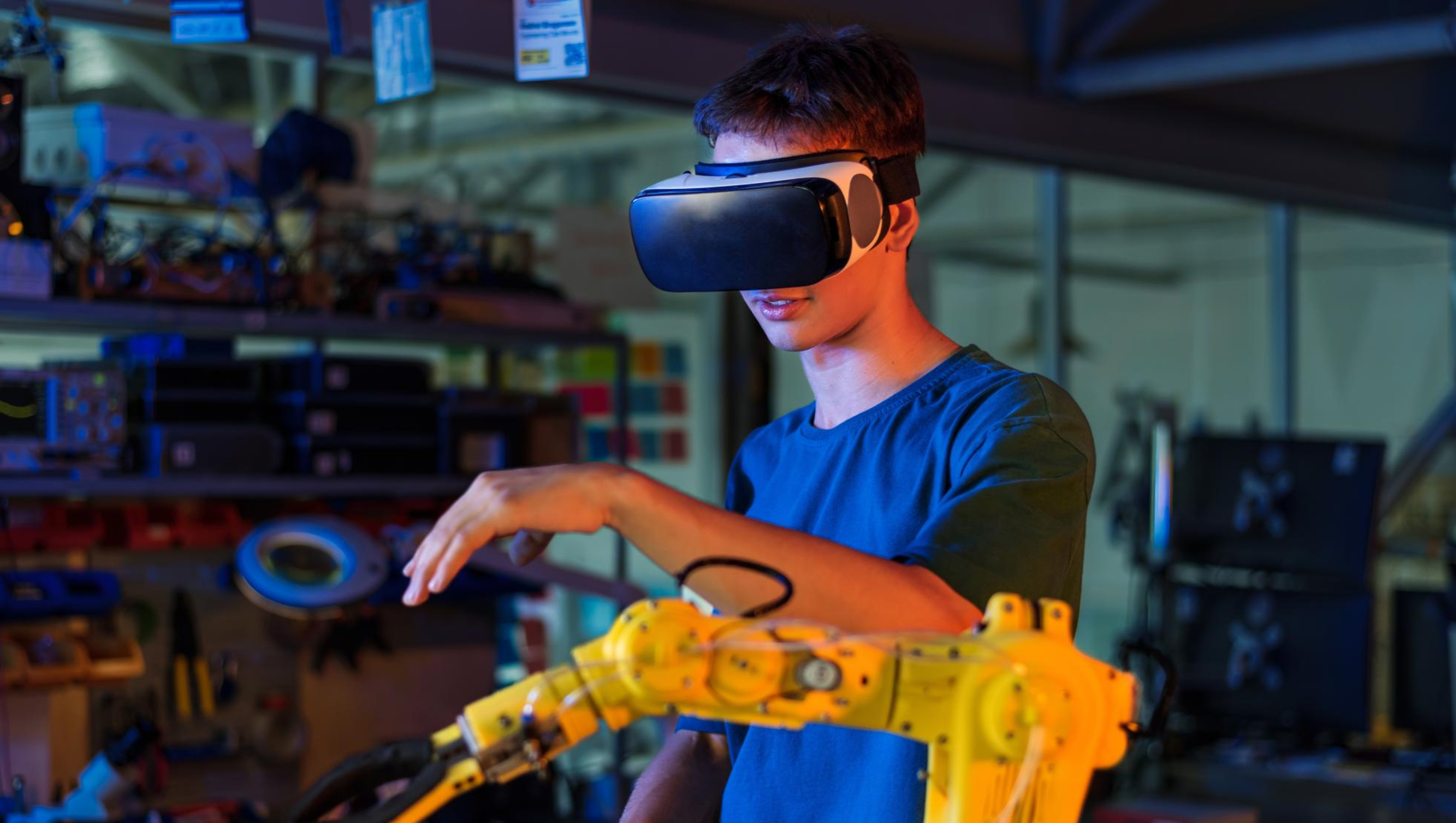 Robotok VR-szemüvegen át – irányítás határok nélkül