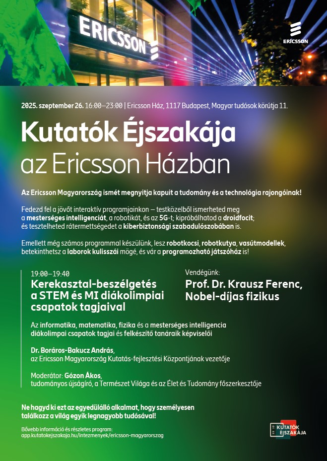 Kerekasztal-beszélgetés az MI és STEM diákolimpiai csapatok képviselőivel