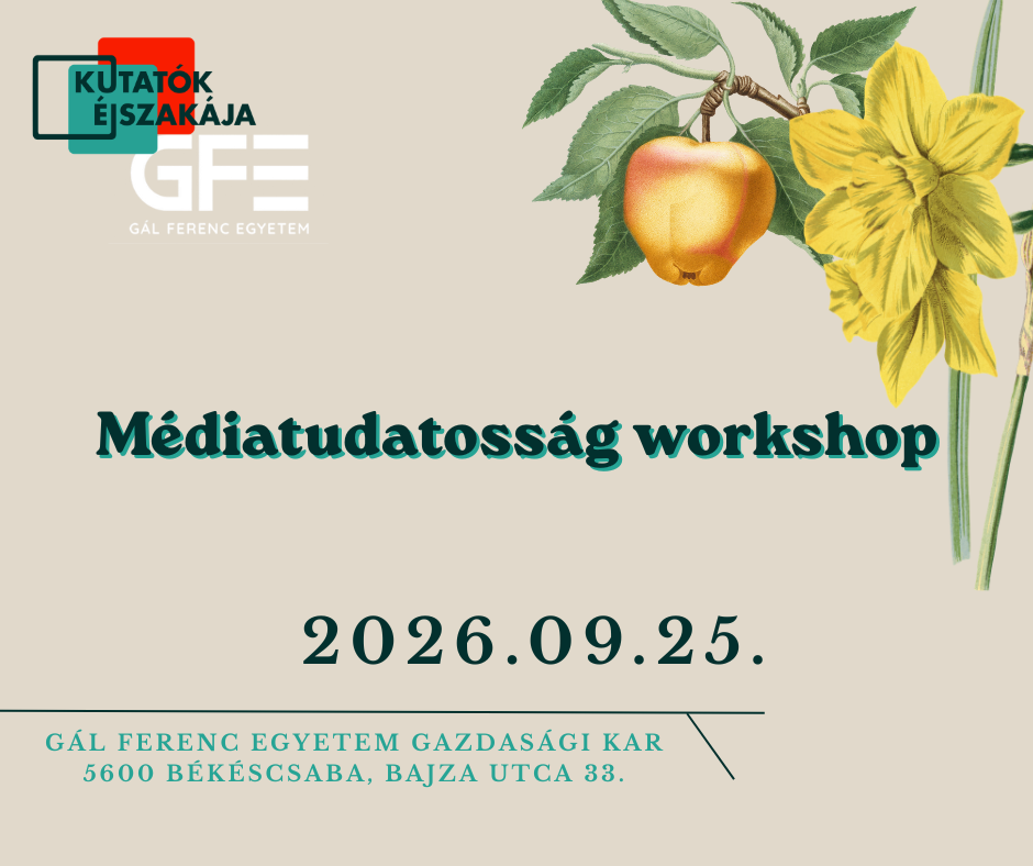 Médiatudatosság workshop