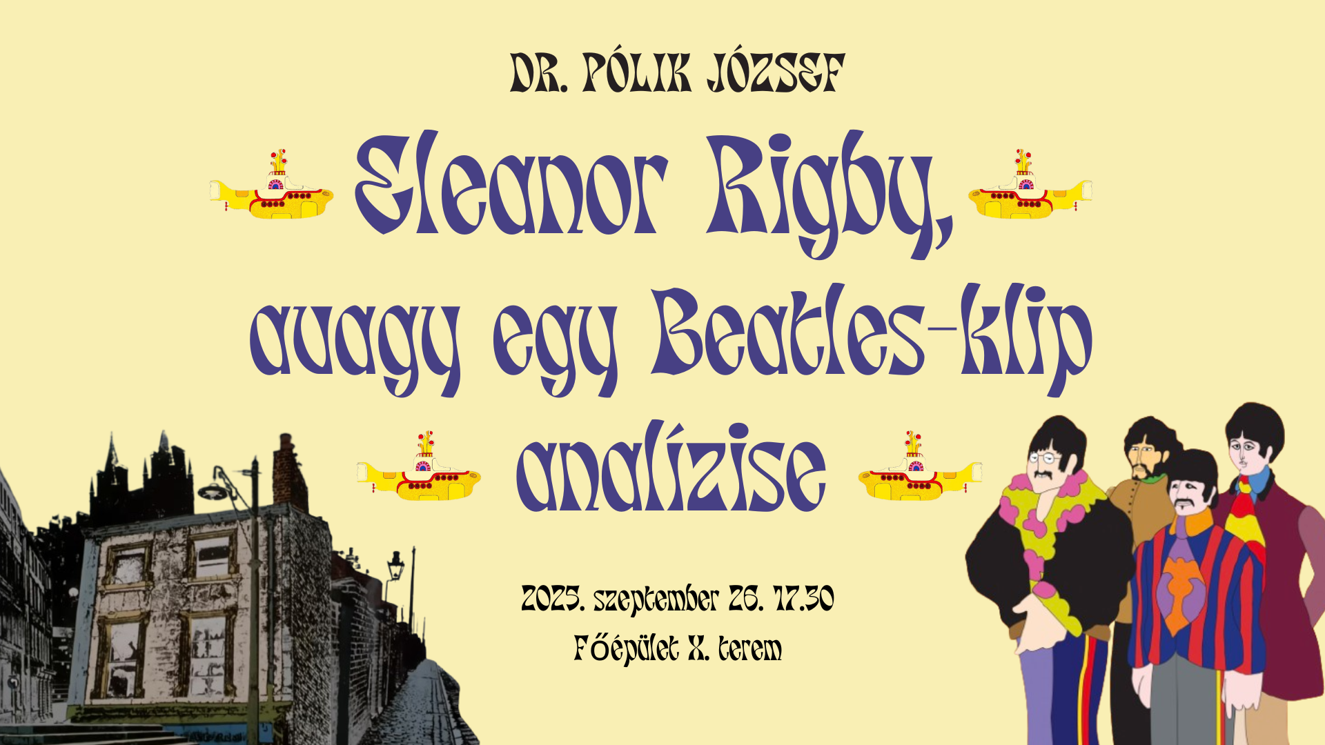 Eleanor Rigby, avagy egy Beatles-klip analízise