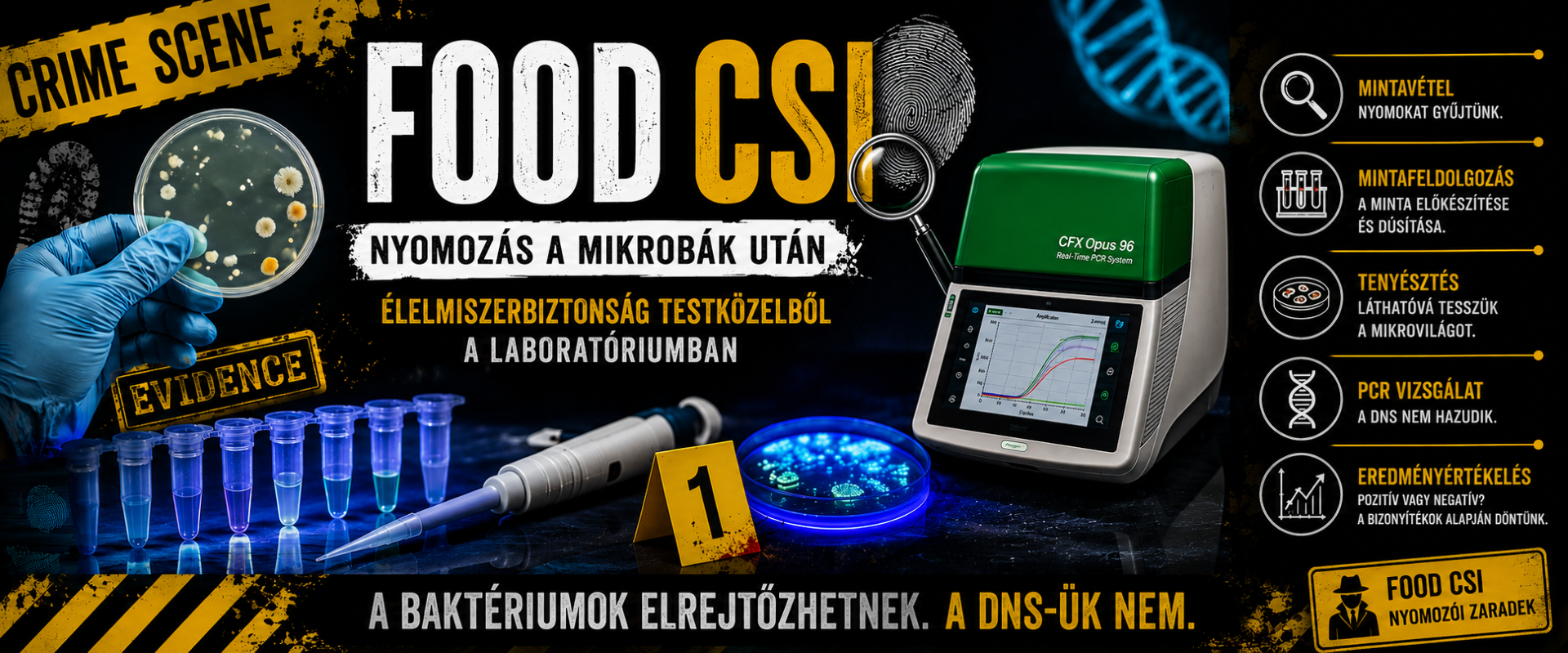FOOD CSI – Nyomozás a mikrobák után