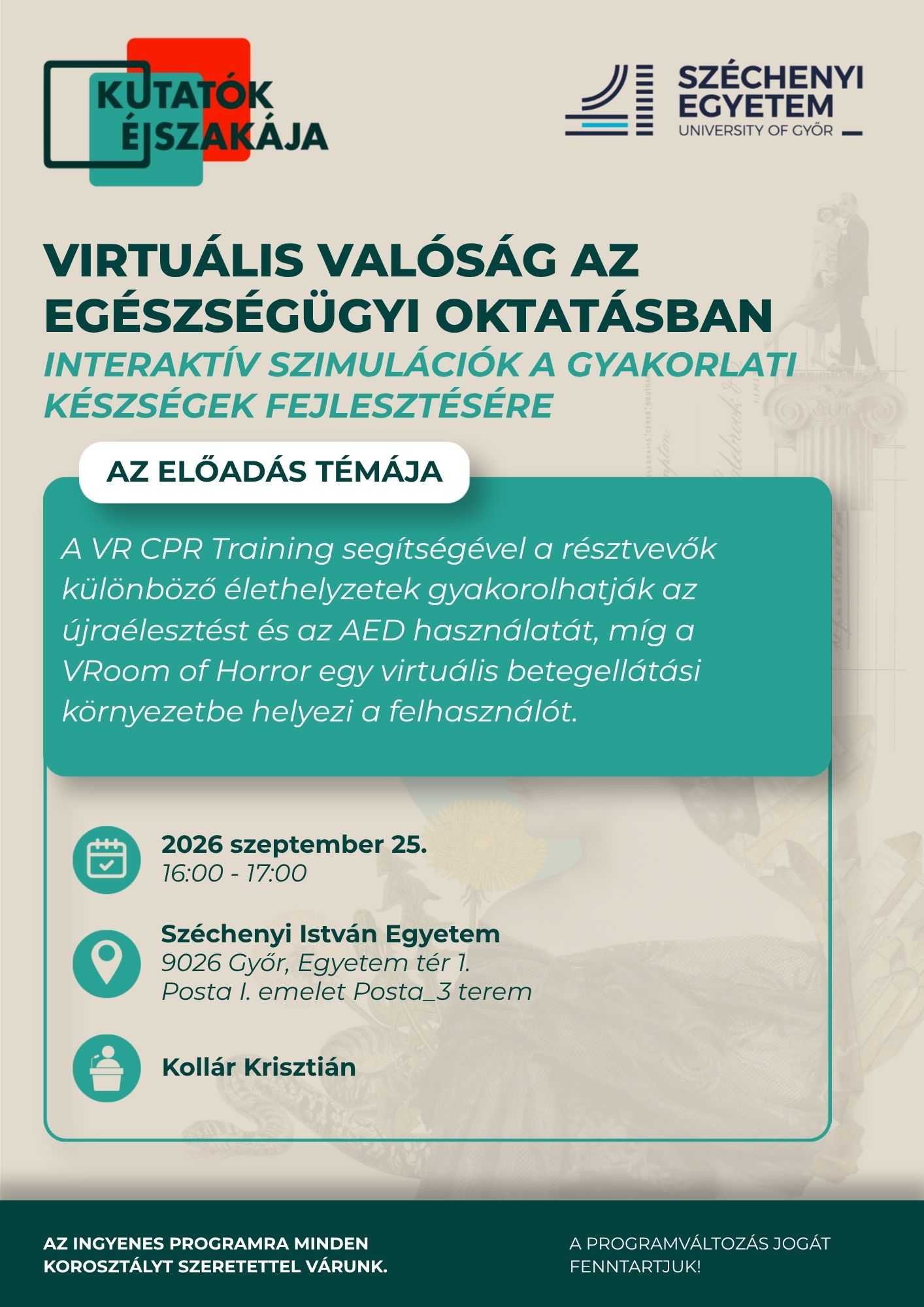 Virtuális valóság az egészségügyi oktatásban – Interaktív szimulációk a gyakorlati készségek fejlesztésére