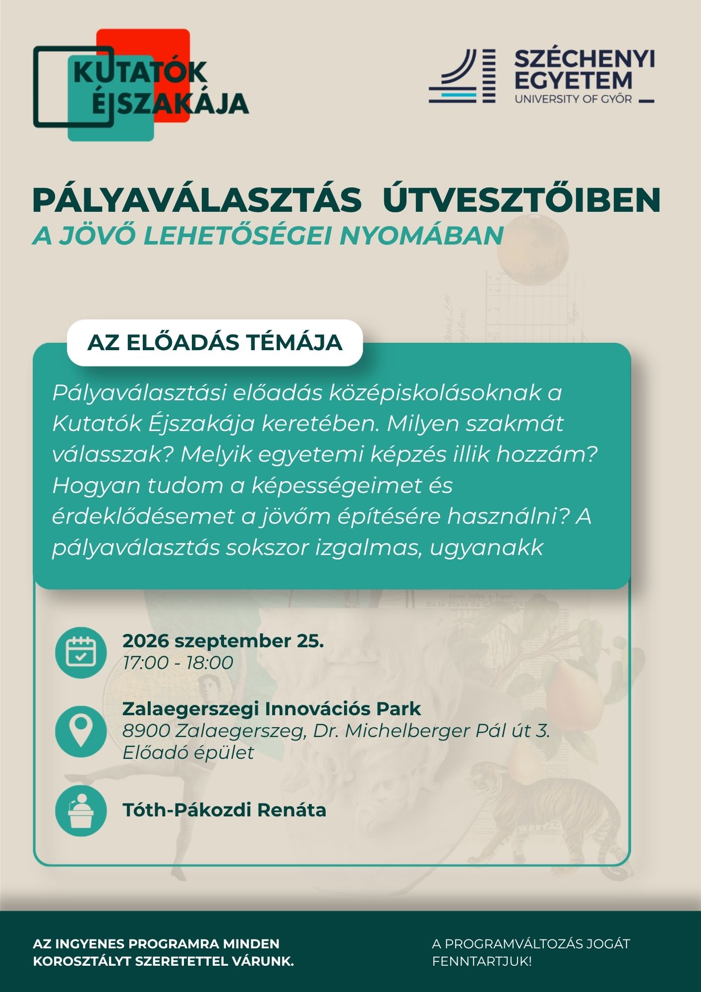Pályaválasztás útvesztőiben – a jövő lehetőségei nyomában