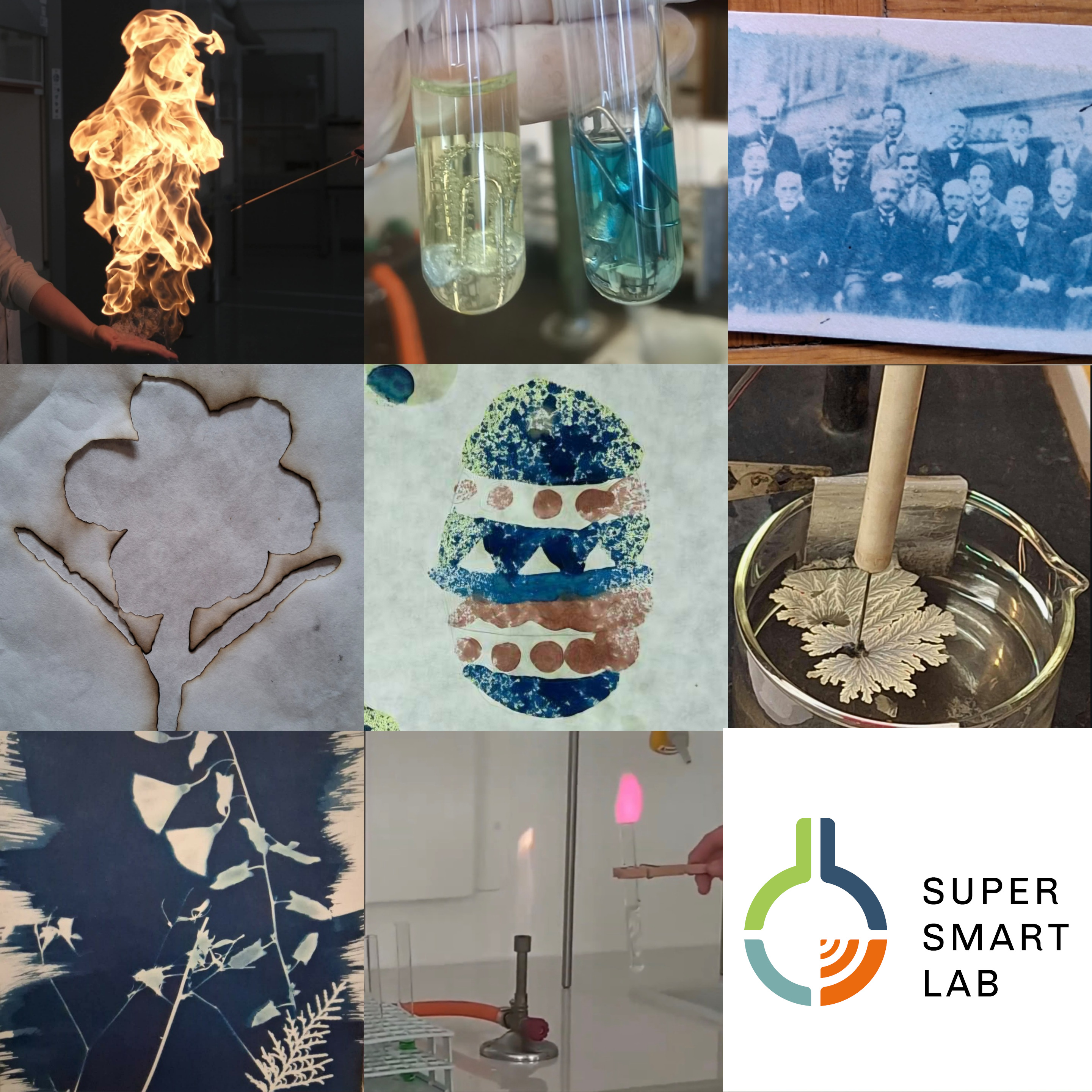 Kísérletek a SuperSmartLab-ben: Lángfestés, avagy: Mitől színes a tüzijáték?
