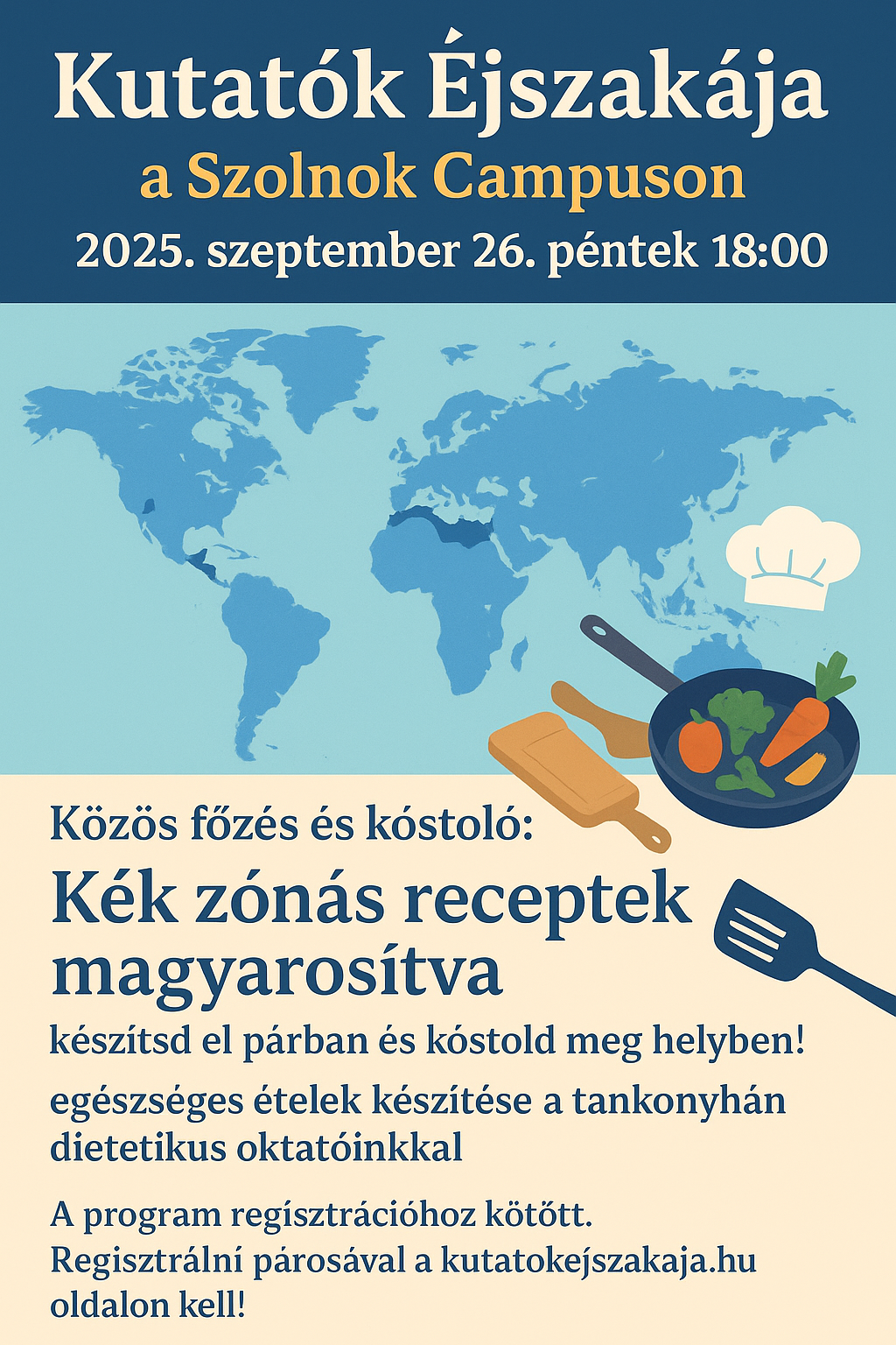 Közös főzés és kóstoló: Kék zónás receptek magyarosítva