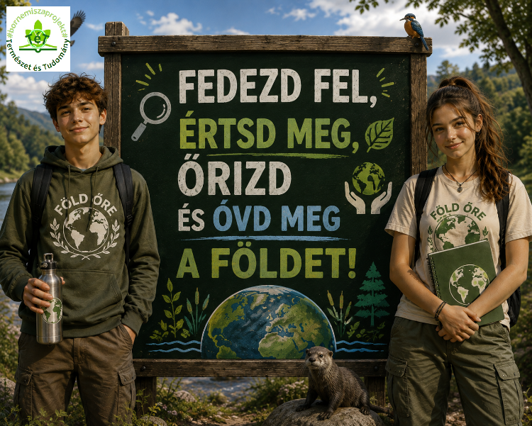 Fedezd fel! Érintsd meg! Őrizd és óvd meg a földet!