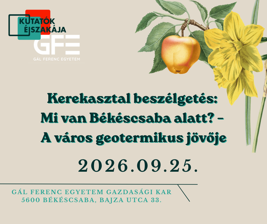 Kerekasztal beszélgetés: Mi van Békéscsaba alatt? – A város geotermikus jövője