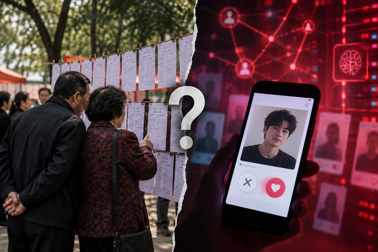 Házassági piac vagy „kínai Tinder”? A szülő dönt vagy az algoritmus?