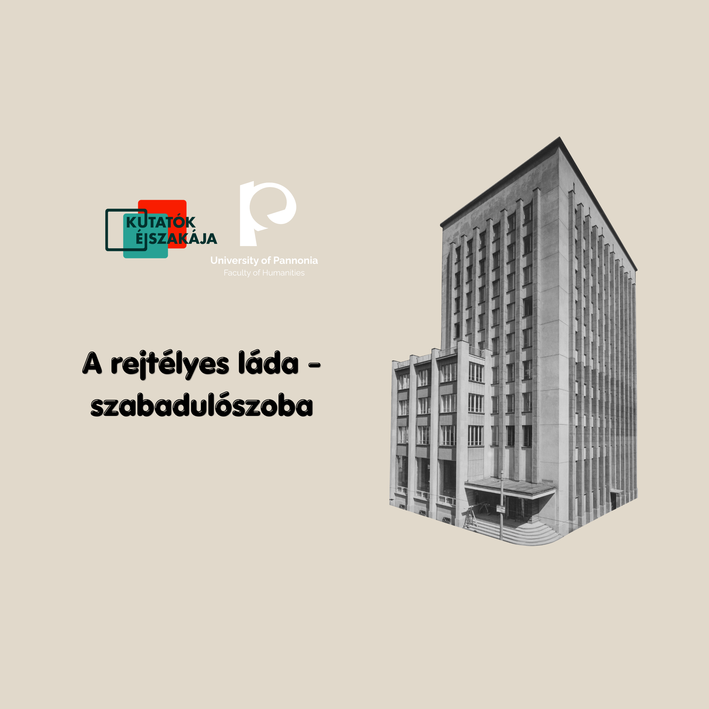 A rejtélyes láda - szabadulószoba