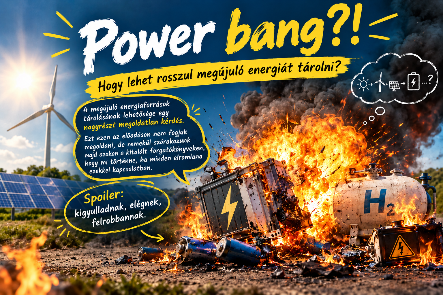 Power bang?! - hogy lehet rosszul megújuló energiát tárolni?