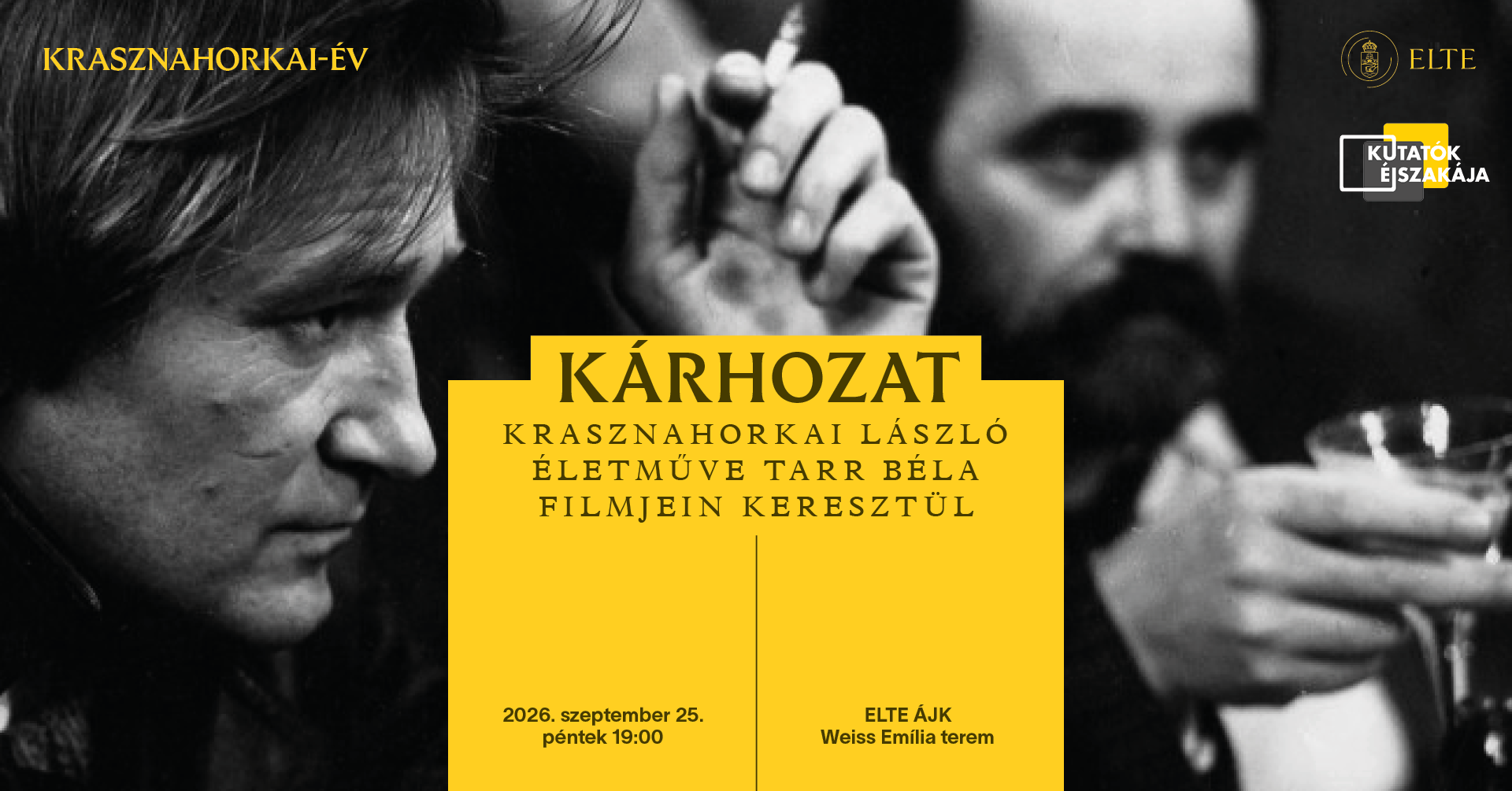 Krasznahorkai László életműve Tarr Béla filmjein keresztül: Kárhozat (r.: Tarr Béla, 1987)