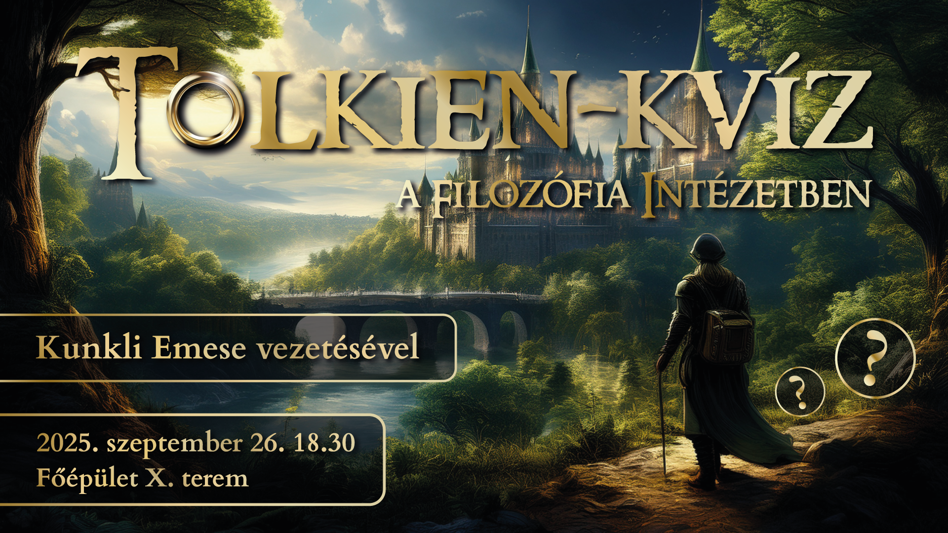 Tolkien-kvíz a Filozófia Intézetben