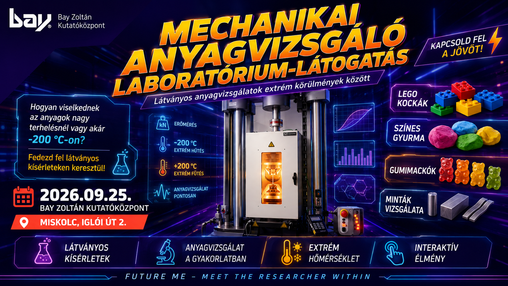 Mechanikai Anyagvizsgáló Laboratórium látogatás